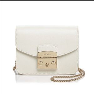 COPY - Furla Metropolis Mini Crossbody White